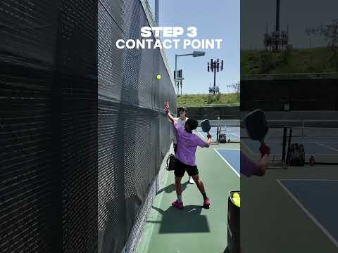 Fix Your Pickleball Overhead Smash in 3 Simple Steps (Stop Missing!) ⚡️ #pickleball #pickleballtips