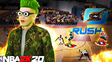 MY SLASHING PLAYMAKER DOMINATED THE NEW 2v2 RUSH EVENT IN NBA 2K20! BEST BUILD & JUMPSHOT NBA 2K20