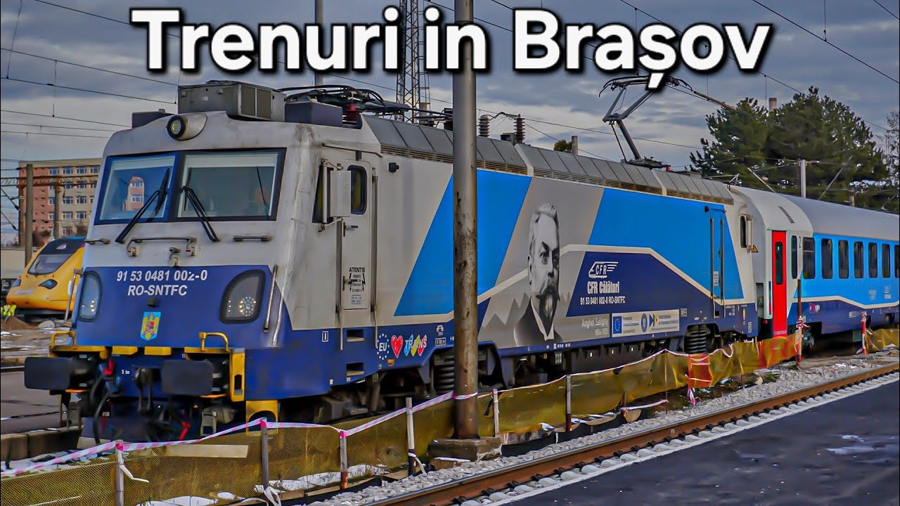 Avtivitate Feroviară in Statia Brașov (02.01.26)