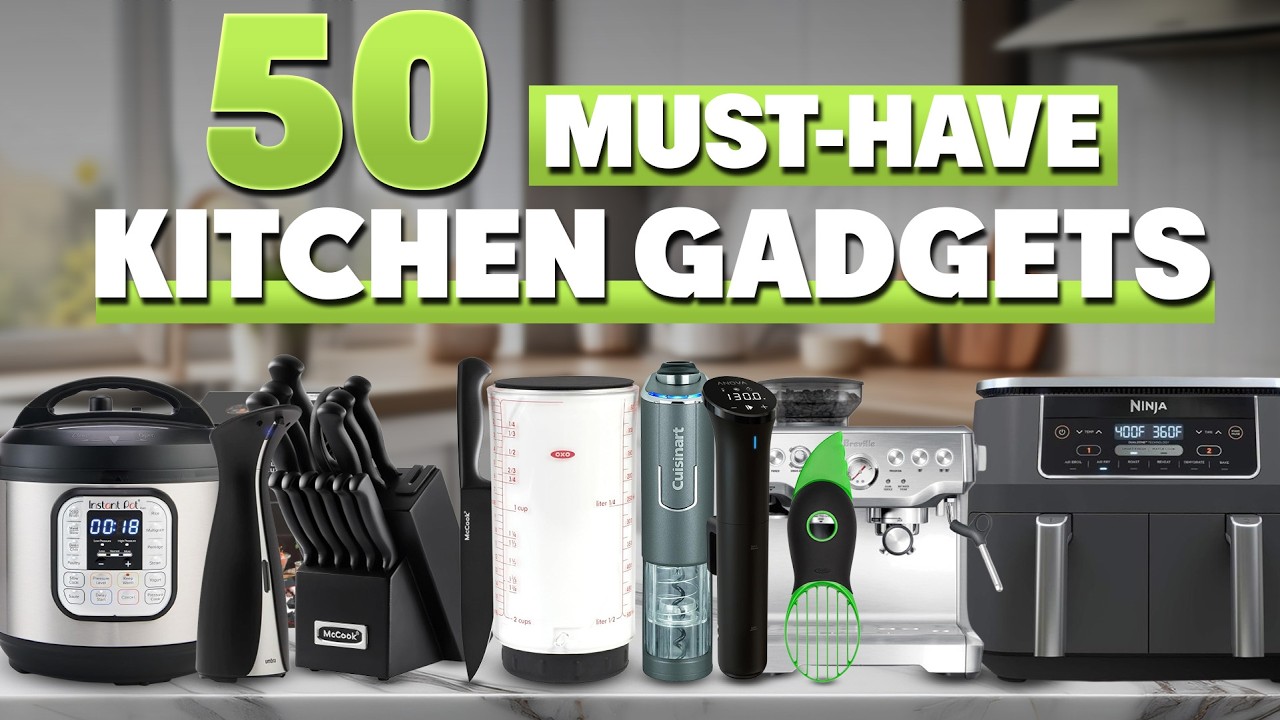 50 Must Have Kitchen Gadgets You Didn’t Know Existed! - YouTube