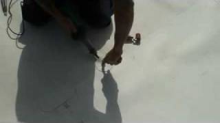 Waterproofing-membrane installation-Seam detail.avi