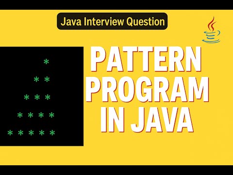 Java Pattern Program Explained in Hindi | Right-Aligned Star Triangle using Nested Loops