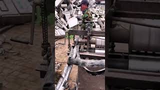 hob based copper wire cutting process | precision wire processing #shorts