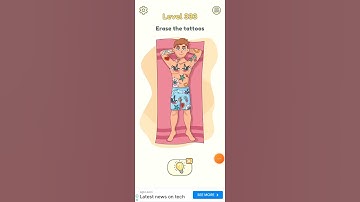 Erase the tattoos. DOP 2 delete one part level 333 #shorts #Haniqueen3232