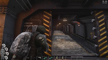 able to see true bunker doors while quikly peeking