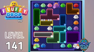 Fluffy Drop Level 141: Gameplay Solution