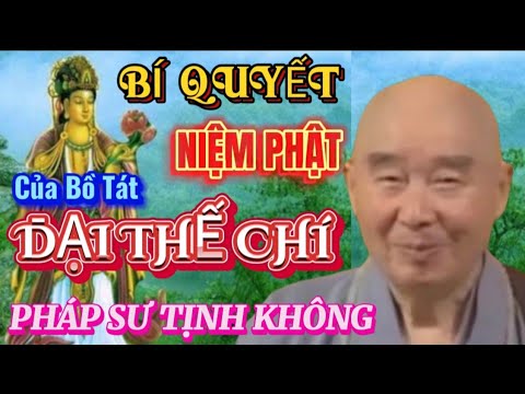 BỒ TÁT ĐẠI THẾ CHÍ NIỆM PHẬT NHƯ THẾ NÀO ? PHÁP SƯ TỊNH KHÔNG THUYẾT GIẢNG 🙏🙏🙏@phatphapnews