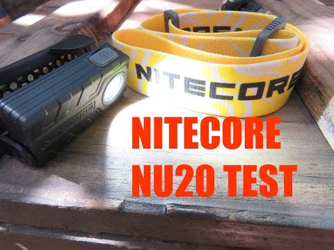 NITECORE NU20 TEST
