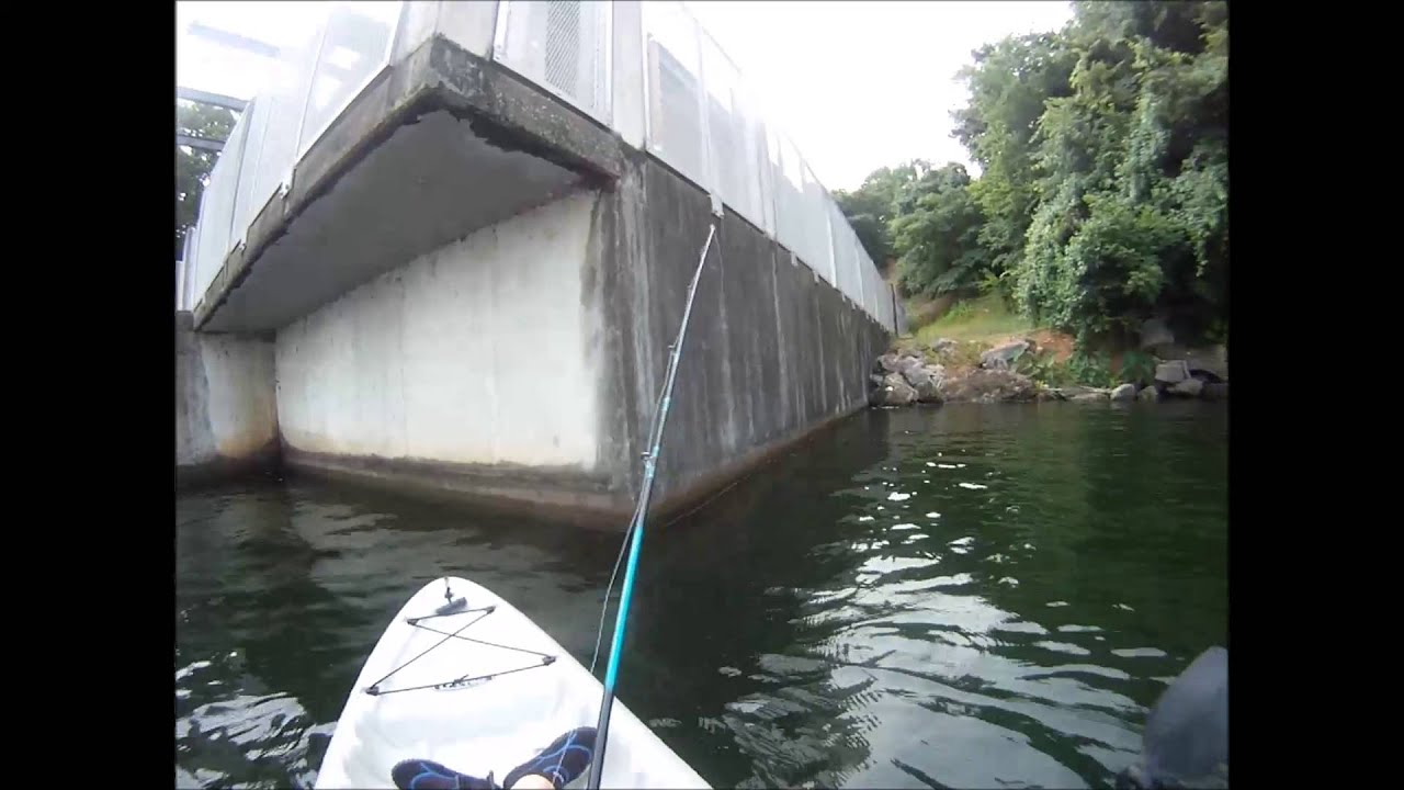 kayak fishing on Wilson Lake, Florence Alabama YouTube