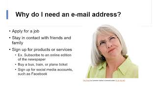 Computer Basics Session 3- E mail