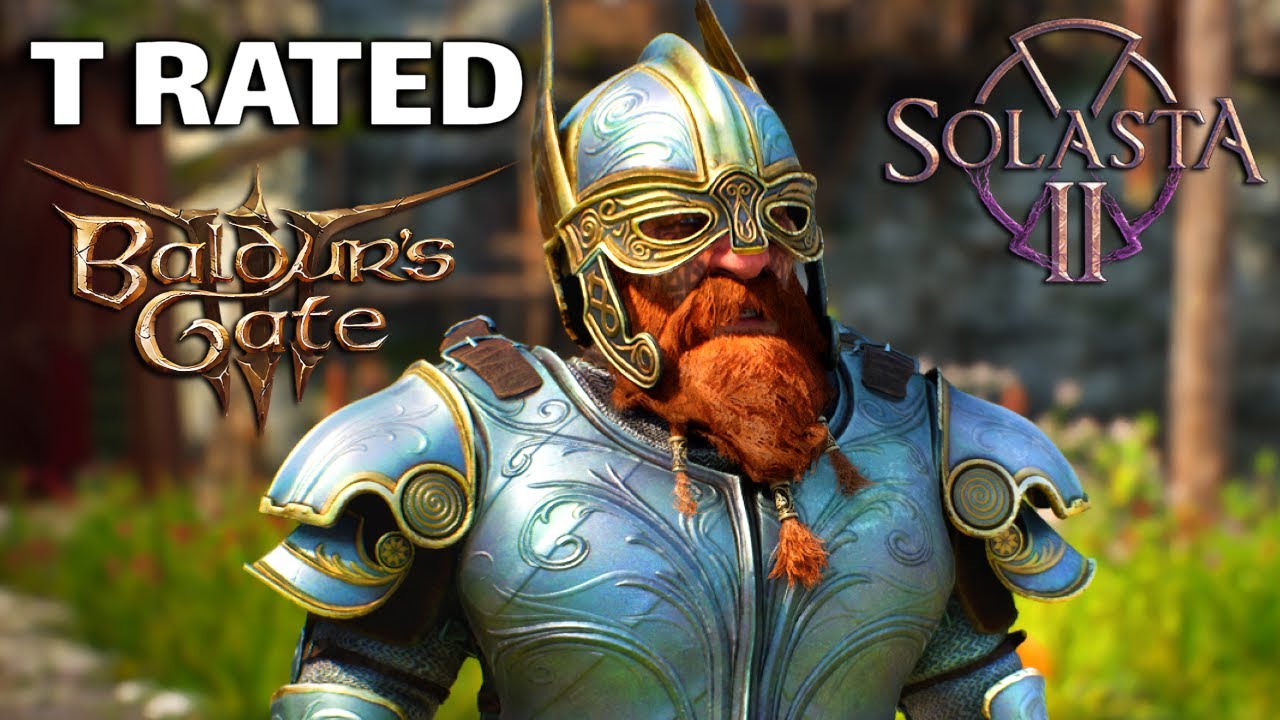 Baldurs Gate с рейтингом T — ОТЛИЧНАЯ игра | Демоверсия Solasta II