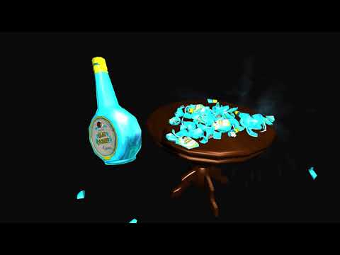 Breakable Liqueur Bottle for Unity