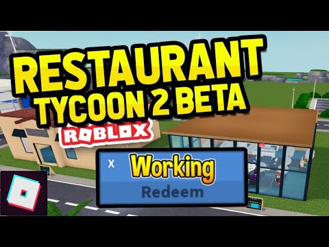 Restaurant Tycoon 2 All New Codes Youtube - roblox restaurant tycoon 2 exclusive codes youtube