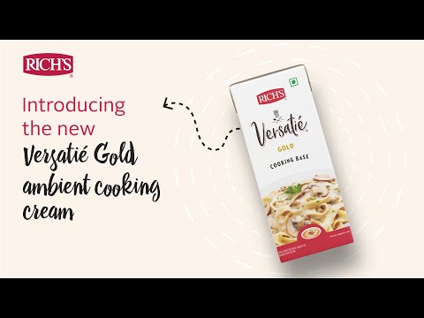 Launch | Rich's Versatie Gold Cooking Cream - video from Rich's