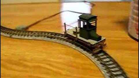 HOn30 scratch built railcar