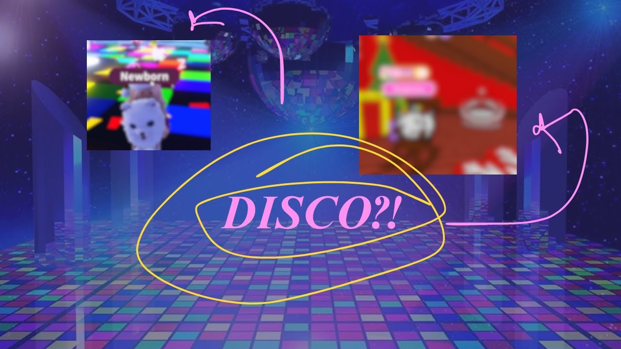 CHECKING OUT THE **DISCO PARTY** UPDATE IN ADOPT ME!! 🪩