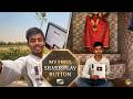My first play button 😍।