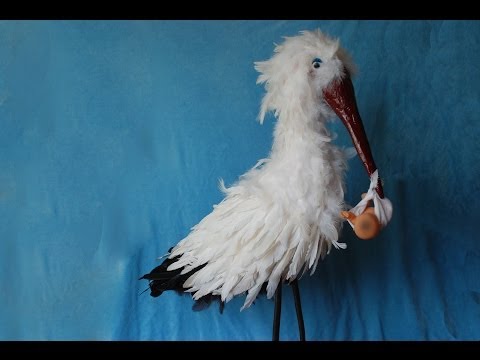 Video: How To Make A Stork Yourself