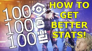 Destiny 2 Triple 100 Stats in 1 MINUTE