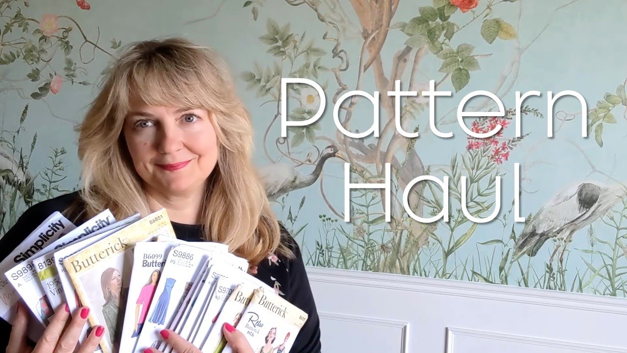 Big Sewing Pattern Haul for Spring YouTube