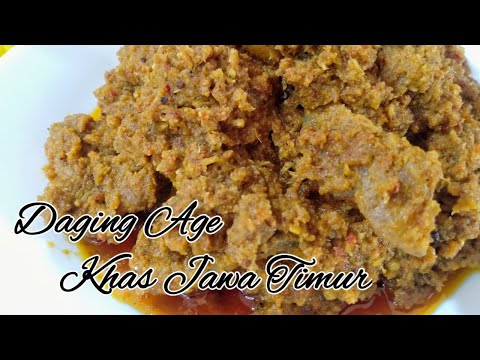 Bumbu Age Khas Jawa Timur