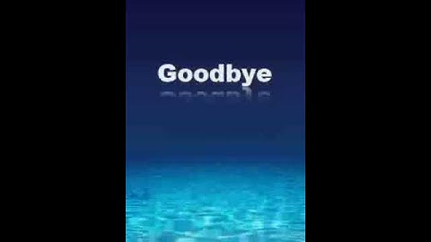 Changjiang A969 (Startup & Shutdown sound) - with boot animation