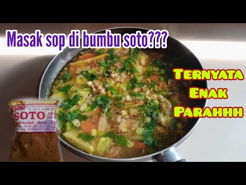 Cara Membuat Sop Bumbu Soto