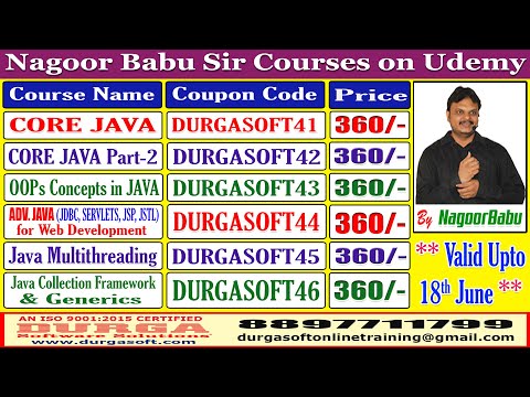 Nagoor Babu Sir Courses on Udemy