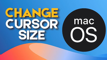 How to Change Cursor Size on Mac OS