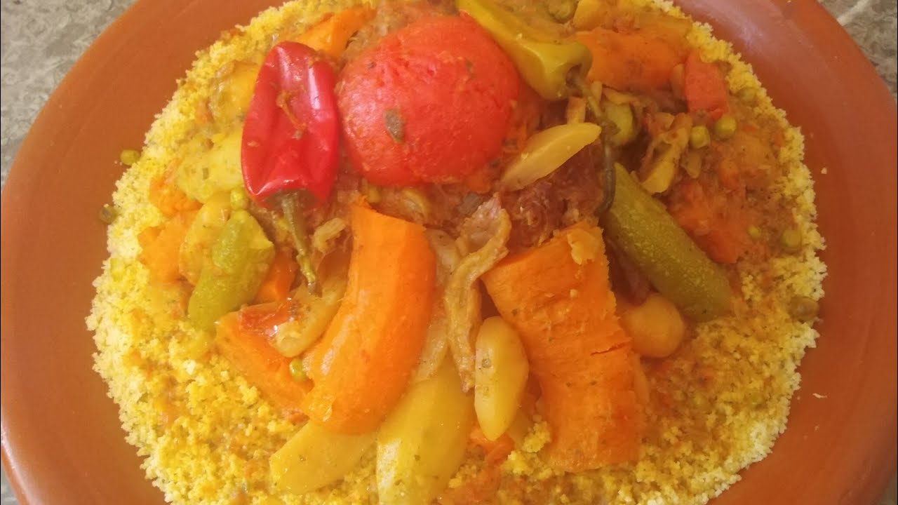 كسكس بالكديد مع الشرح. المبسط للمبتدئات ❤️