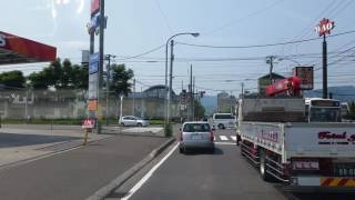 札幌市北区東15丁目屯田通交差点～新琴似第5横通～西5丁目樽川通交差点～天狗橋　ドライブ　hokkaido　sapporo