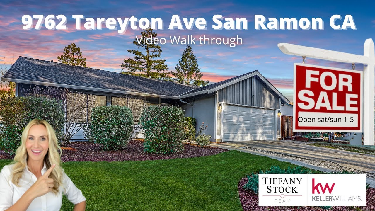 San Ramon Real Estate 9762 Tareyton San Ramon, CA Tiffany Stock