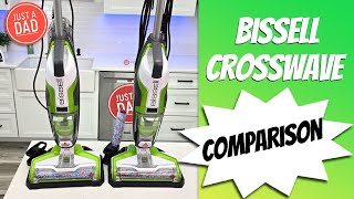 Bissell Crosswave Wet-Dry Vacuum Comparison 2024 Model 3888A vs Older Model 1785A
