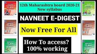 Download Free! Free! E-Digest Of HSC or 12 STD /  ₹0 All subject.