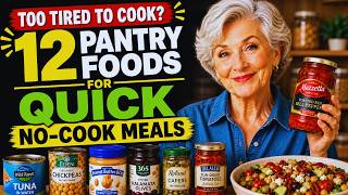 Too Tired To Cook? 12 Pantry Foods That Make Quick & Easy No-Cook Meals