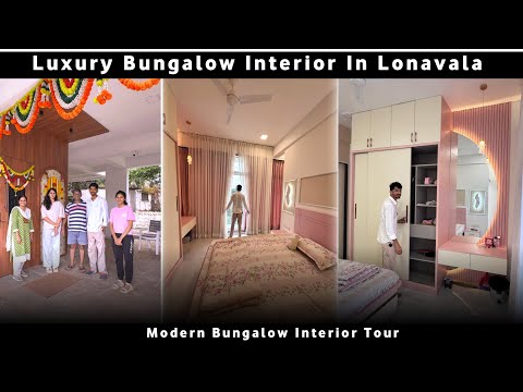 Luxury Bungalow Interior Design | Full Furniture Setup Reveal 2025