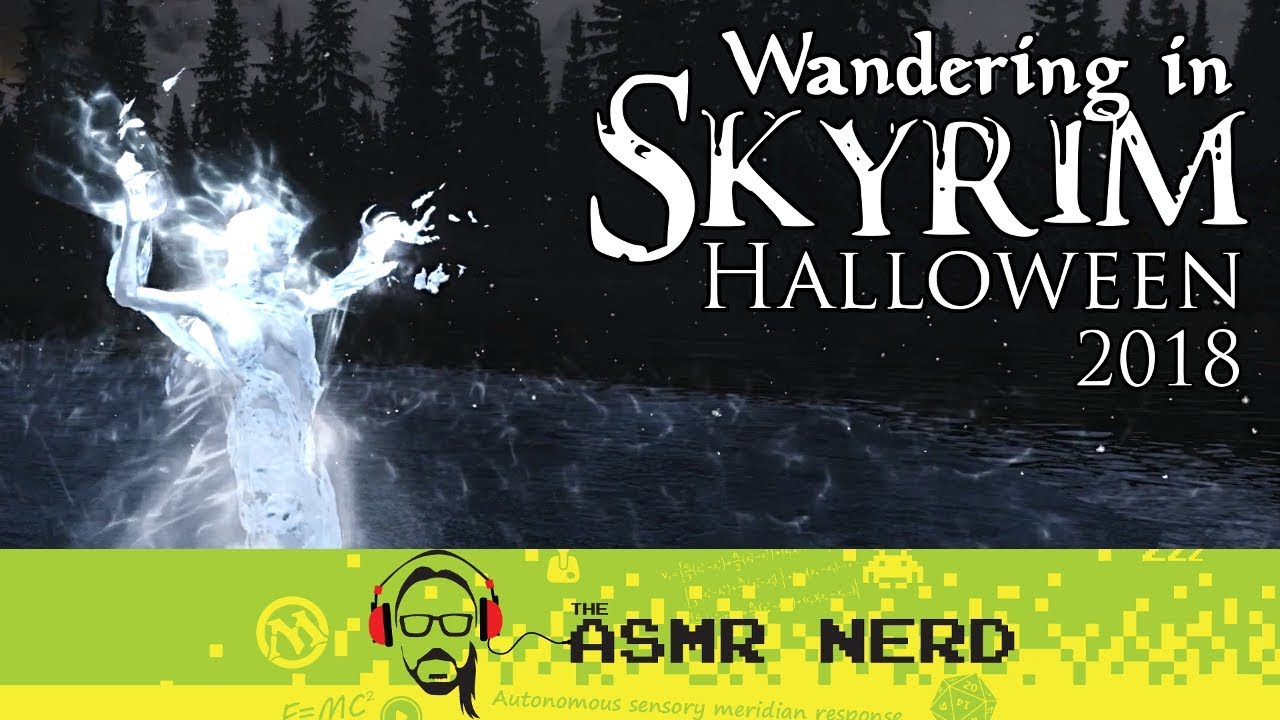 ASMR Whisper | Wandering in Skyrim | Halloween 2018
