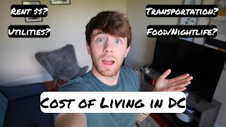 True Cost of Living in DC | Living on a Budget in WASHINGTON