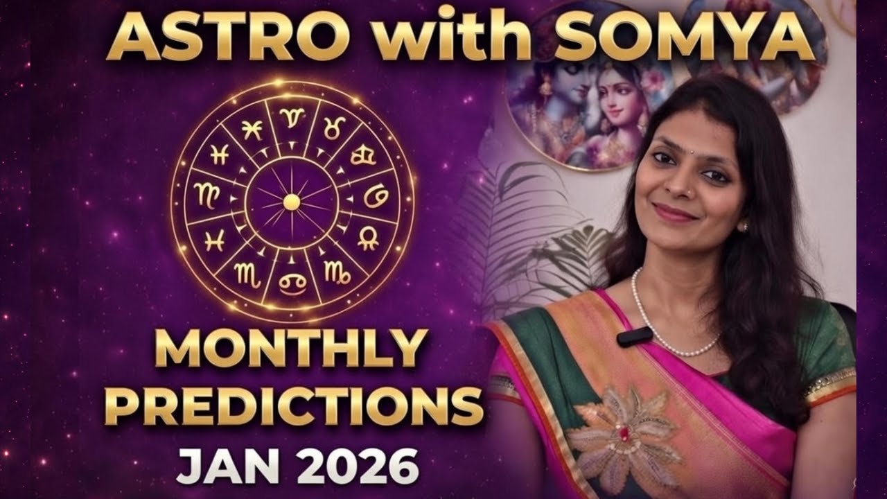 जय श्री कृष्ण || January 2026 Rashifal: सभी 12 राशियों का भविष्यफल | Astro with Somya