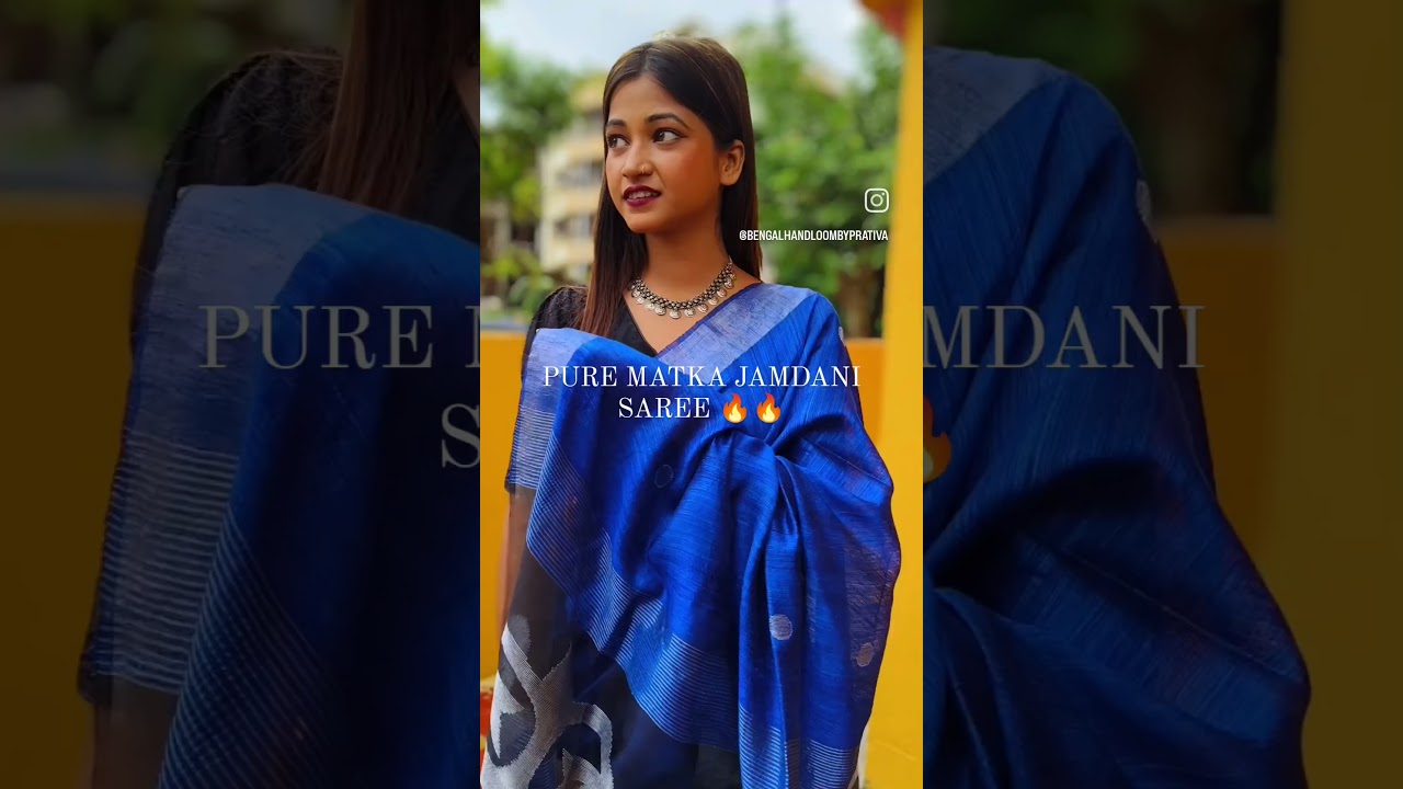 PURE MATKA JAMDANI SAREE 🔥 🔥 BOOKING @6291839394 / 8910087726