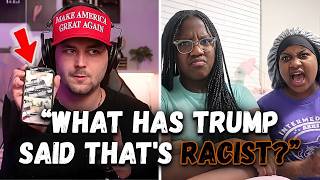 Black LIBS Realizing Trump Might ACTUALLY NOT Be Racist In REAL Time