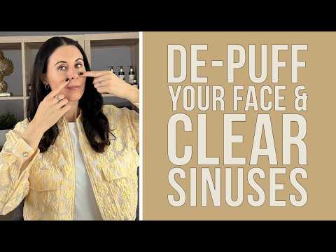 Do This 3 Minute Facial Massage to De Puff Your Face & Clear Sinuses