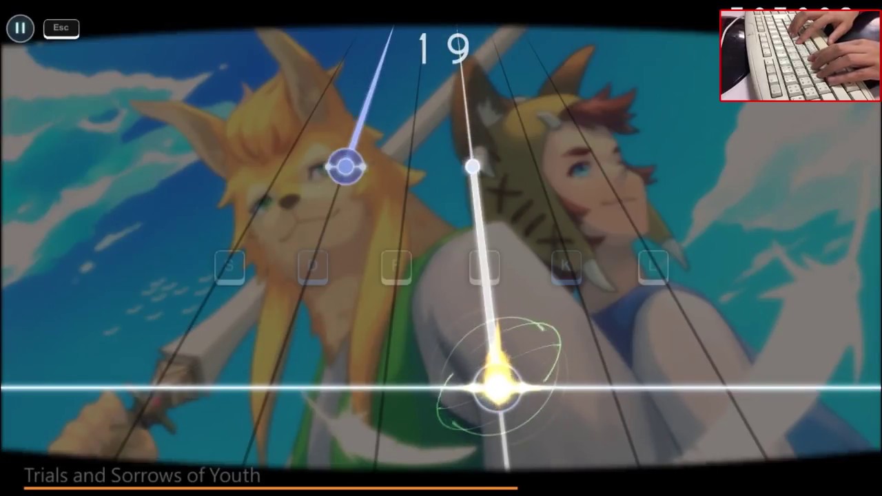 Rhythm game SpaceTone gameplay❤🎮