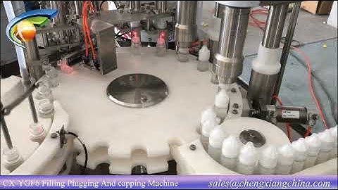 CX-YGF High Speed Filling Plugging And Capping Machine