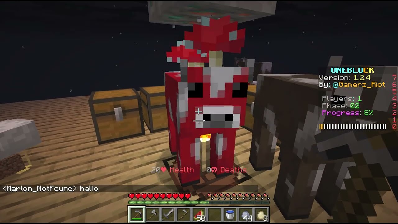 Minecraft one block 3