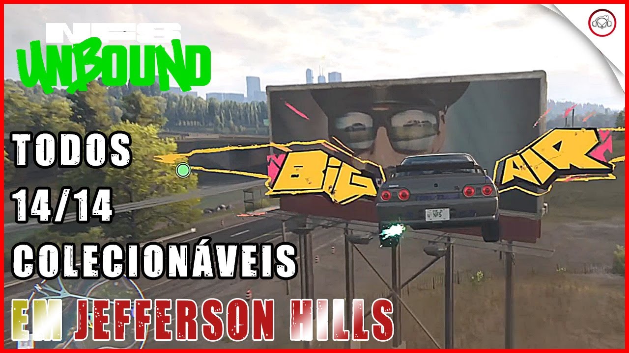 Miniatura do vídeo Need for Speed Unbound, Todos os colecionáveis em Jefferson Hills | Super-dica