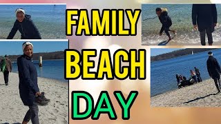 Family Beach Day Vlog 