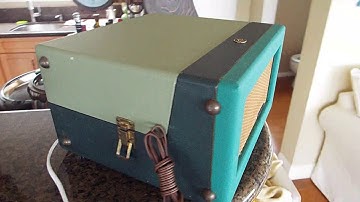 RCA 45 record player playing a stack of 45