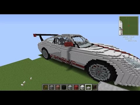 Как сделать машину в игре Minecraft