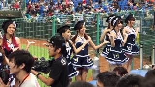 20131013 Lamigo 中場表演